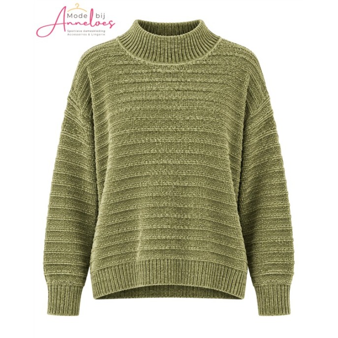Blue Seven Pullover 248189 chenille turtle Apfel